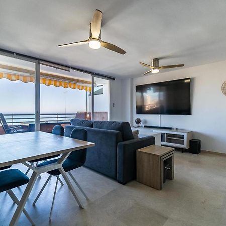 Vistas Azules -- Remodeled, Large Terrace, Spectacular Ocean Views And Beach Level Access Torremolinos Zewnętrze zdjęcie