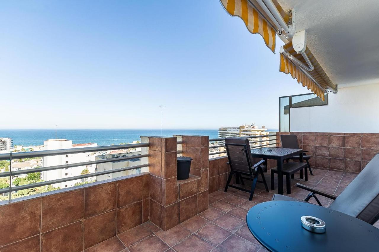Vistas Azules -- Remodeled, Large Terrace, Spectacular Ocean Views And Beach Level Access Torremolinos Zewnętrze zdjęcie