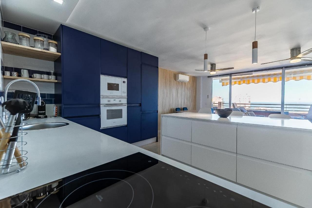 Vistas Azules -- Remodeled, Large Terrace, Spectacular Ocean Views And Beach Level Access Torremolinos Zewnętrze zdjęcie