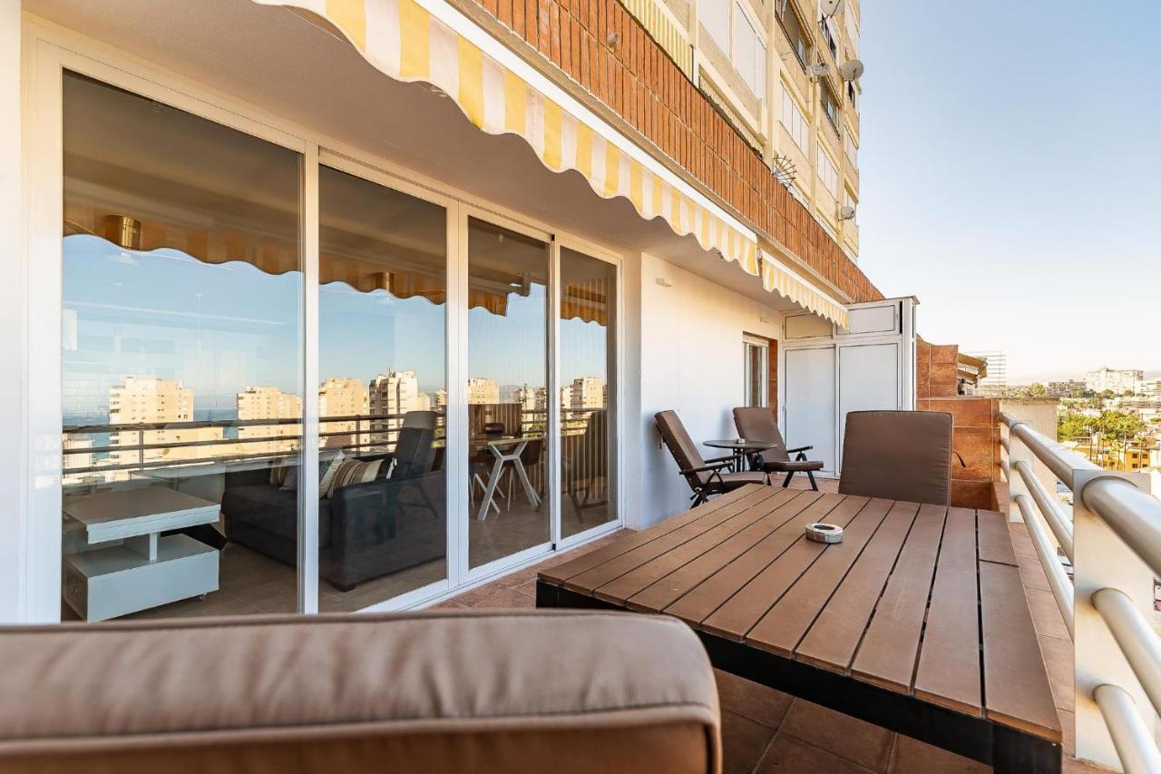 Vistas Azules -- Remodeled, Large Terrace, Spectacular Ocean Views And Beach Level Access Torremolinos Zewnętrze zdjęcie
