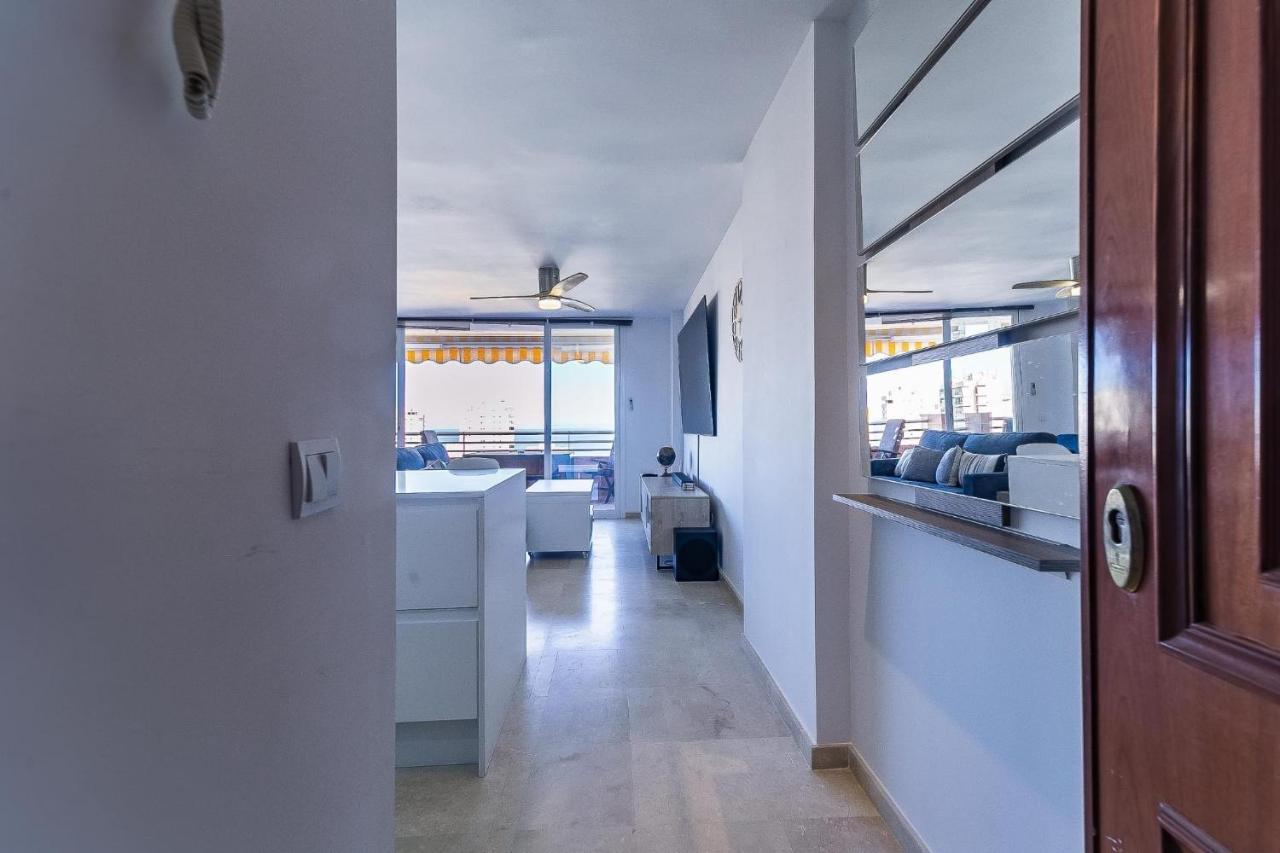 Vistas Azules -- Remodeled, Large Terrace, Spectacular Ocean Views And Beach Level Access Torremolinos Zewnętrze zdjęcie