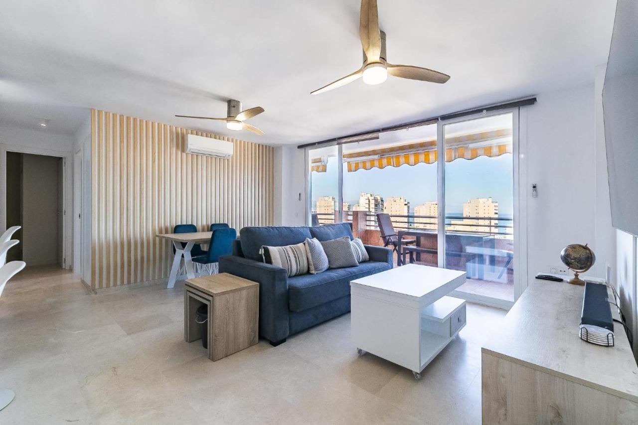 Vistas Azules -- Remodeled, Large Terrace, Spectacular Ocean Views And Beach Level Access Torremolinos Zewnętrze zdjęcie